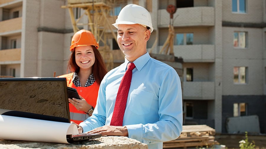 A qualified architectural technician can sometimes find work with construction firms
