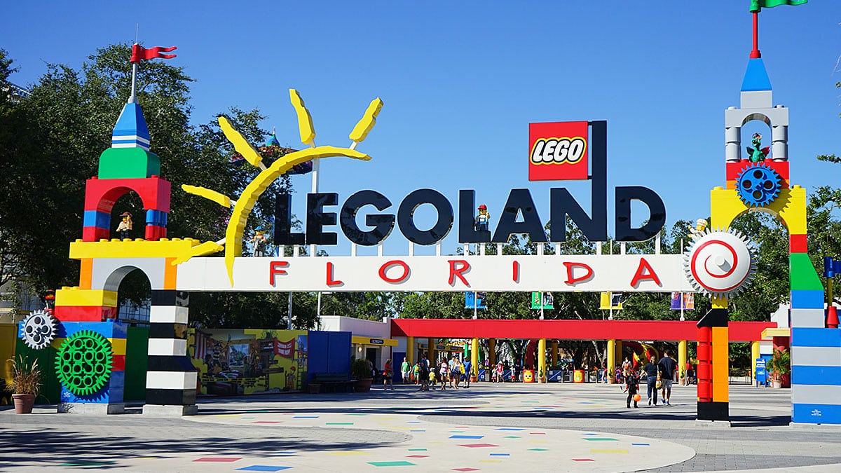 Legoland theme parks feature hundreds of complex models