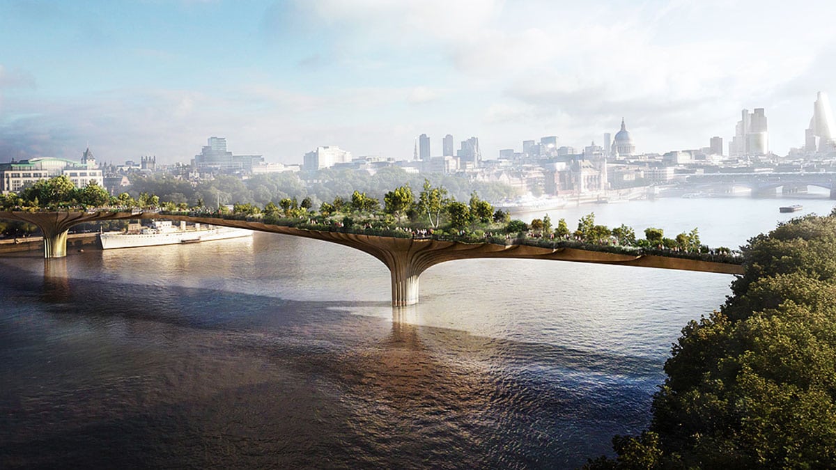 Architects and Engineers Compete in London Bridge Design-Off