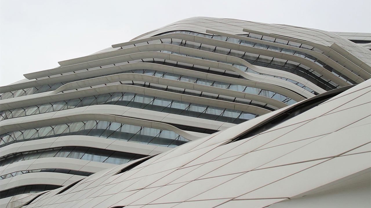 The Jockey Club Innovation Tower is only one of the many unique neo-futuristic designs by Hadid