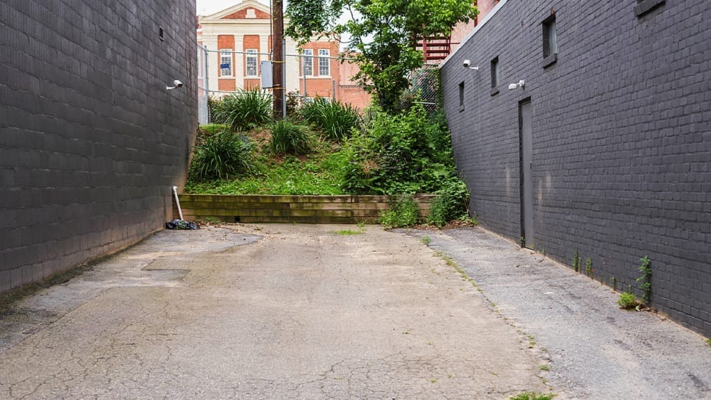 Infill makes use of spaces like empty lots and the gaps between existing structures