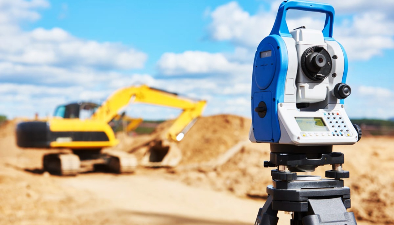 A theodolite is a tool used to measure angles between points on horizontal and vertical axes