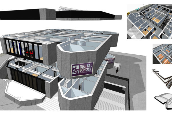 Image 8 - Conclusion -3D Conceptual Model of Digital School