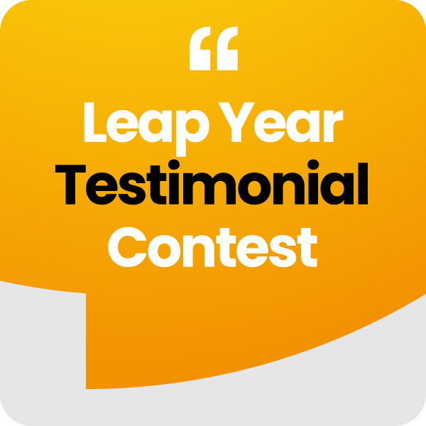 Leap Year Testimonial Contest